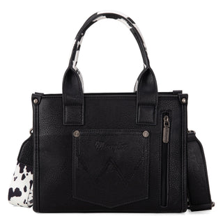 Wrangler Cow Printed Crossbody  WG-HB-133-8120SBK - Wrangler