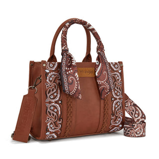 Wrangler Braided Paisley Bandana Tote - Wrangler 1