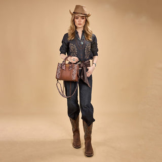 Wrangler Braided Paisley Bandana Tote - Wrangler 2